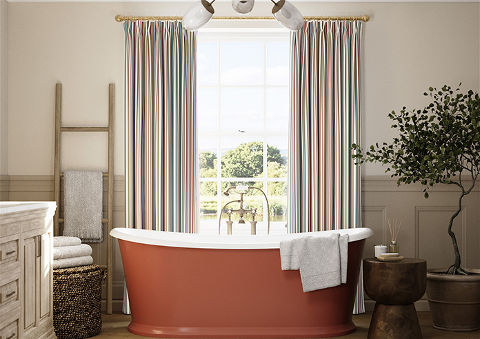 The British Stripe Co. Elizabeth, Bristol No.1 - Made to Measure Curtains - Image 3